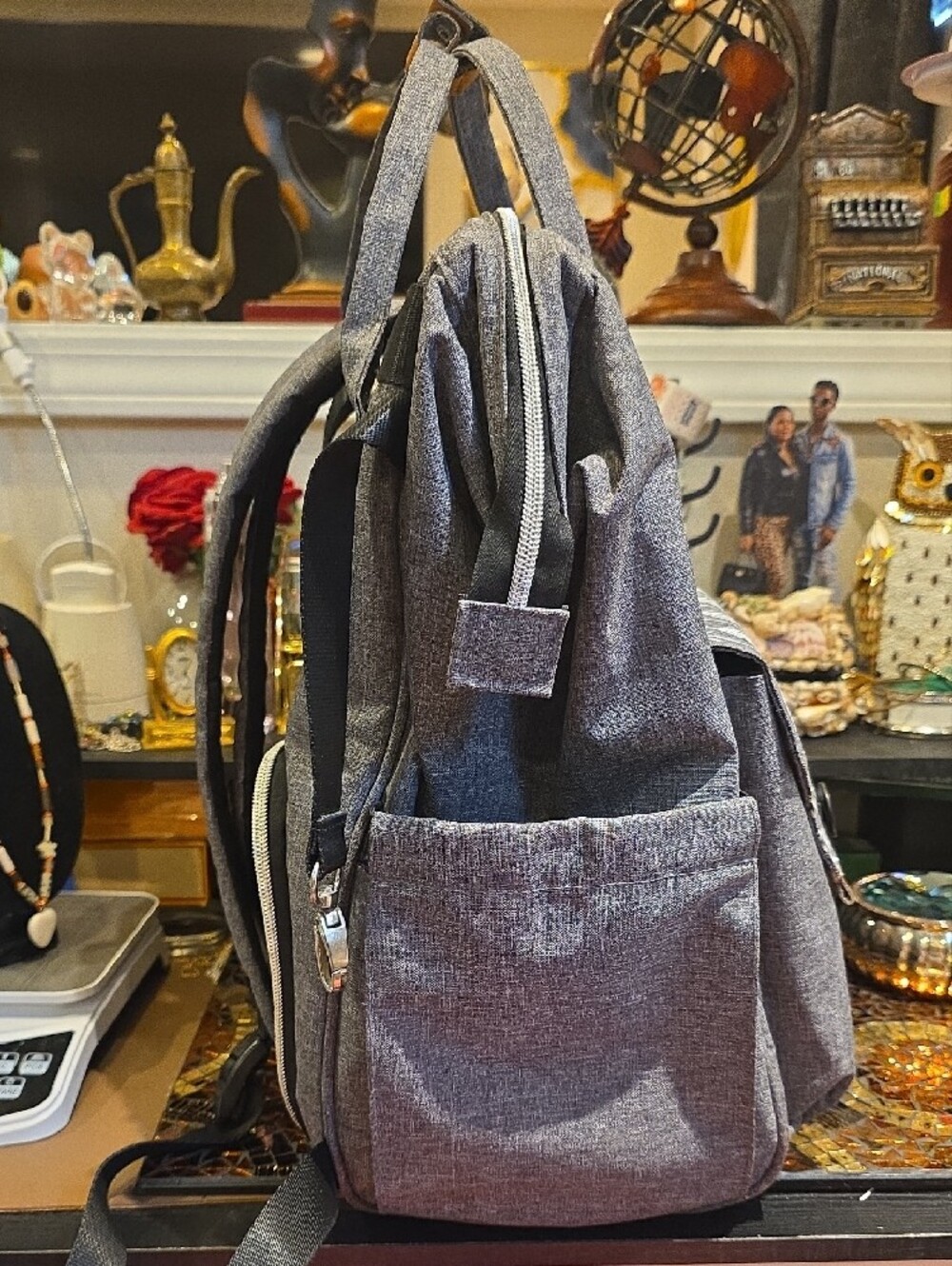 LEKEBABY Backpack with Arrow-Pattern Flap - Picture 2 of 13